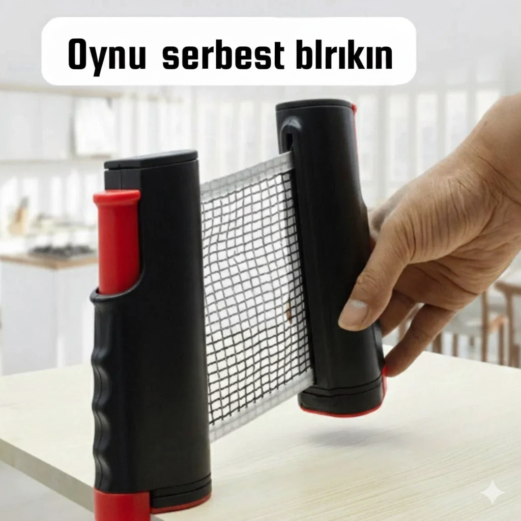 Noyal® Taşınabilir Masa Tenisi Seti