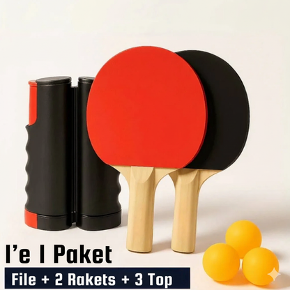 Noyal® Taşınabilir Masa Tenisi Seti