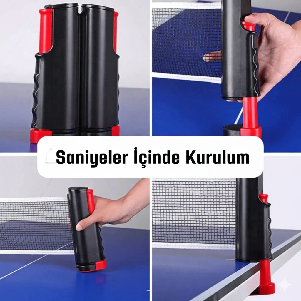 Noyal® Taşınabilir Masa Tenisi Seti