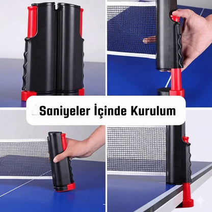 Noyal® Taşınabilir Masa Tenisi Seti